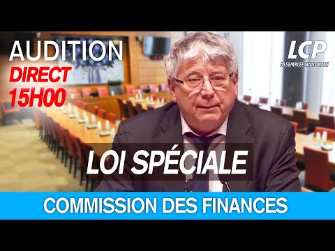 Loi spéciale : examen en commission des finances