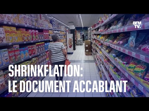 Shrinkflation: le document accablant