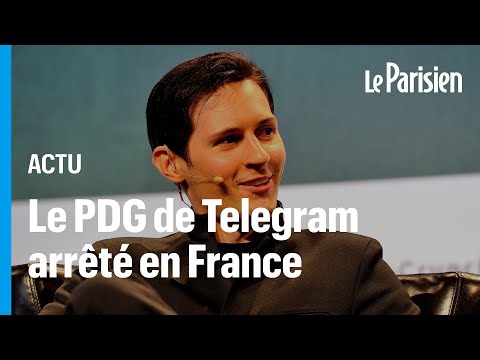 Arrestation de Pavel Durov, PDG de Telegram, à l&#039;aéroport du Bourget