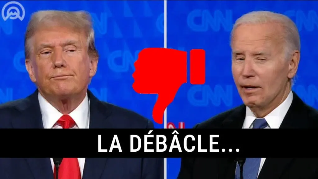 Debalce du débat Trump Biden