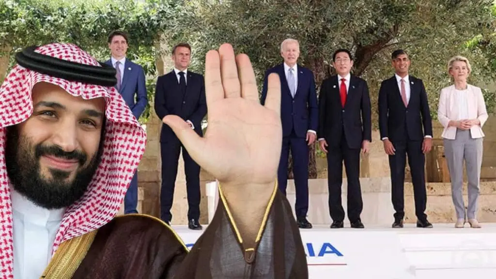 Arabie Saoudite menace le G7