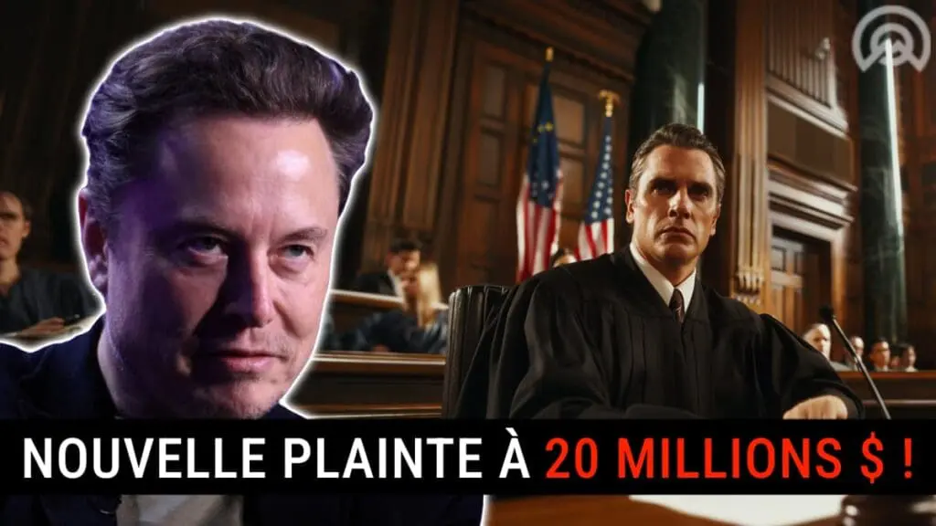 Elon Musk plainte a 20 millions de dollars