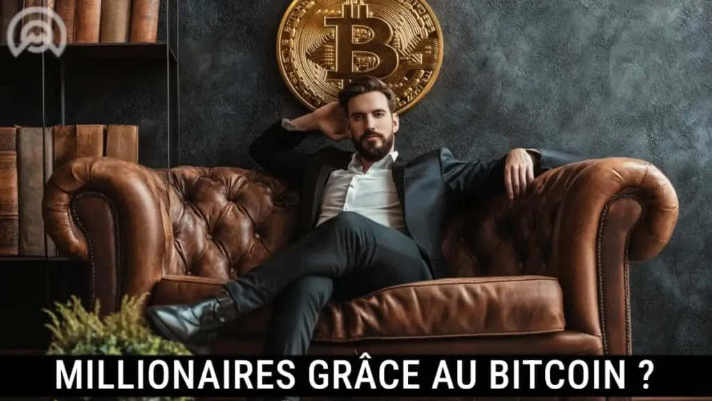 Millionnaires grâce au bitcoin