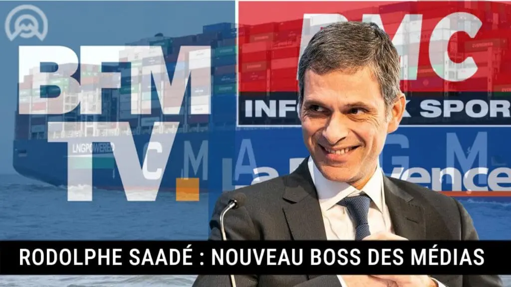 Rodolphe Saadé patron des médias