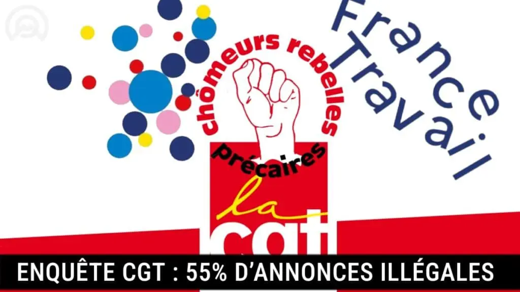 France Travail : 55% d'annonces illegales