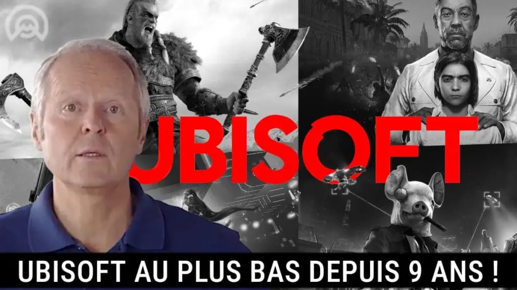 Ubisoft au plus bas depuis 9 ans