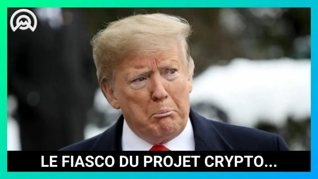 Fiasco crypto Donald Trump
