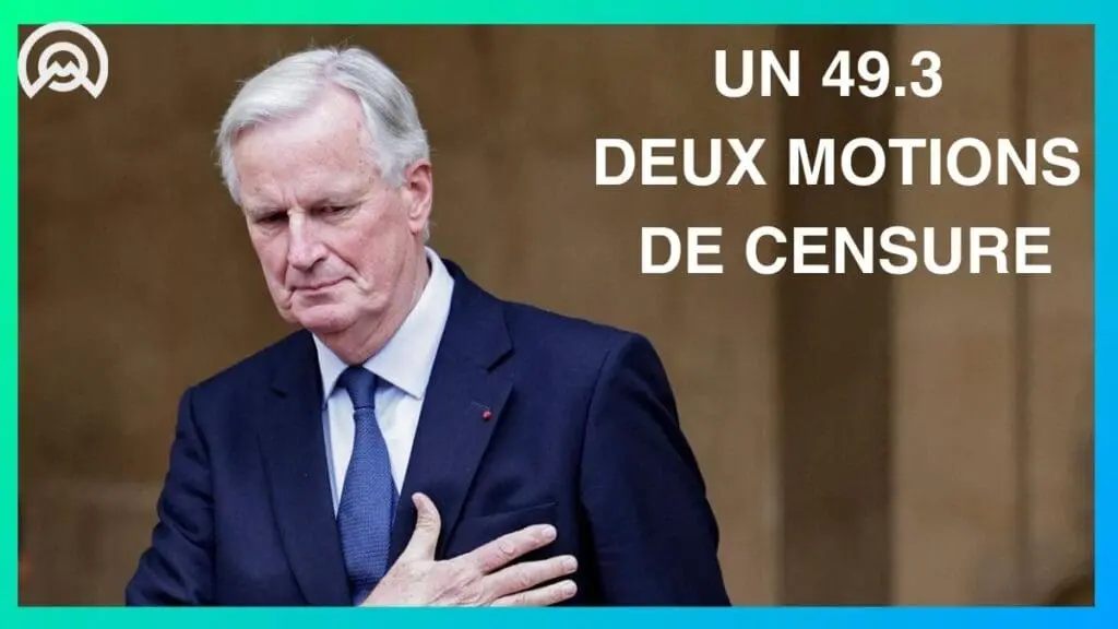 motions de censure Michel Barnier