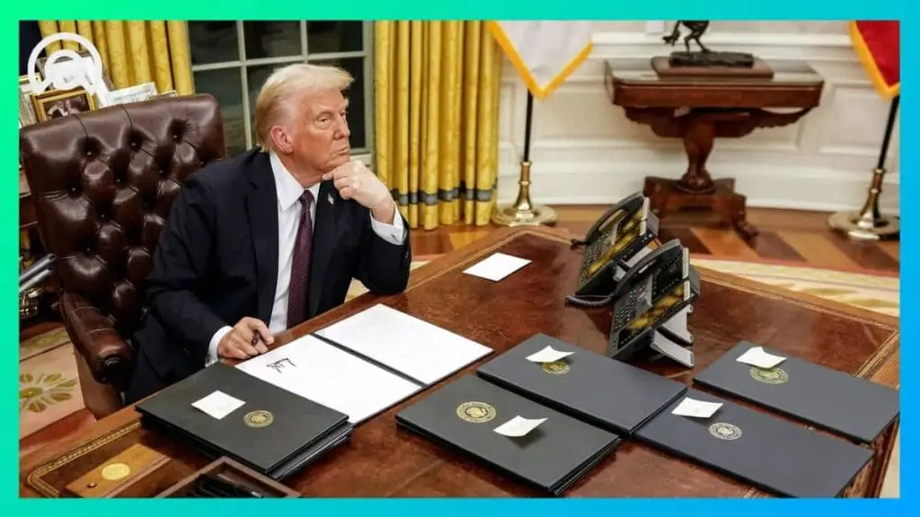 Trump retrait accords internationales taxations entreprises