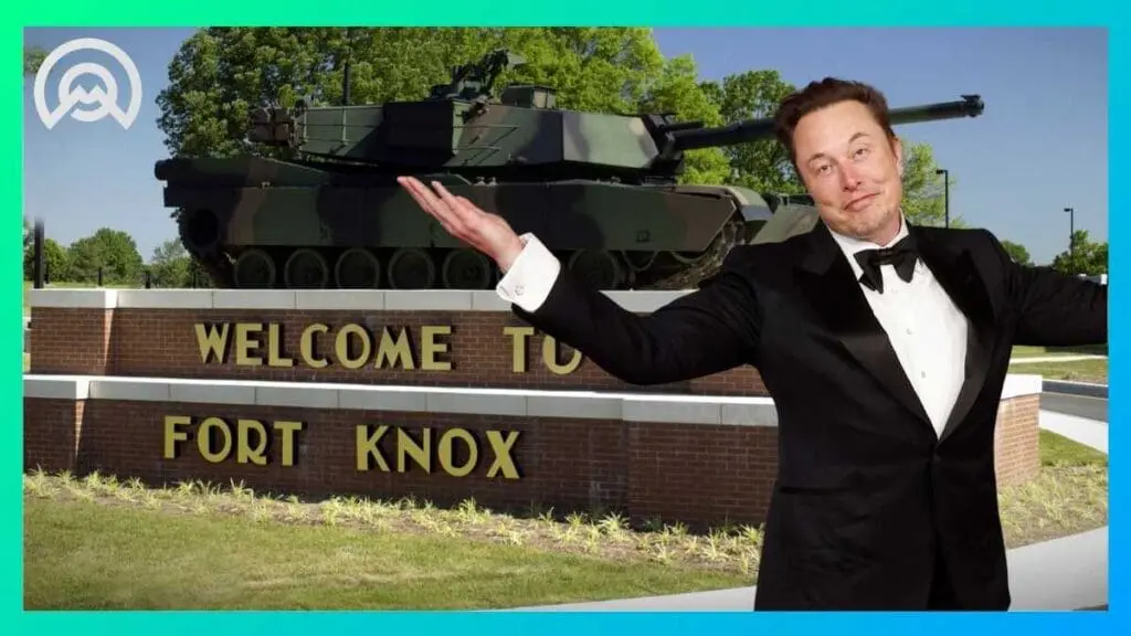 Elon Musk vérifie Fort Knox