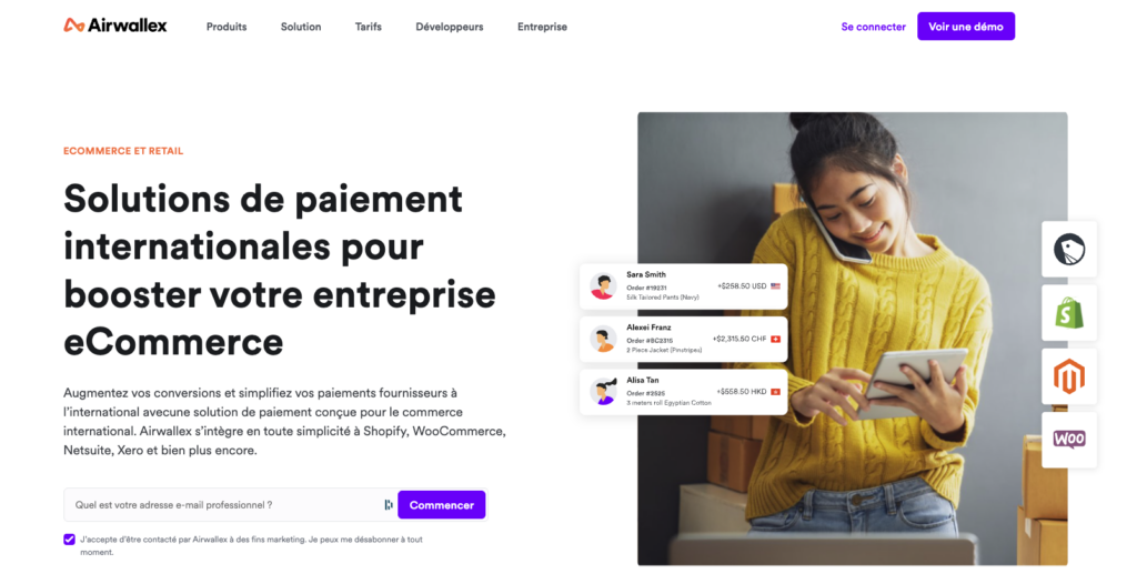 Airwallex processeur de paiement