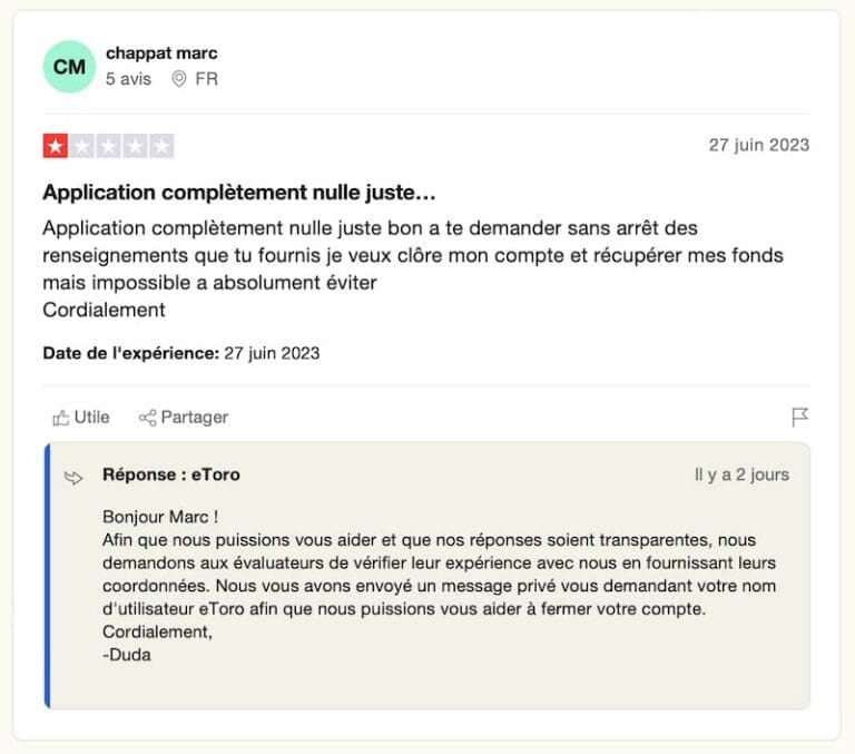 Avis eToro arnaque ou bon plan ? Analyse 2025