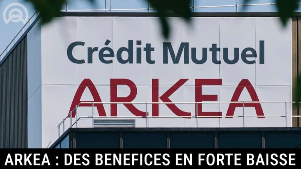 Benefices Arkea en baisse