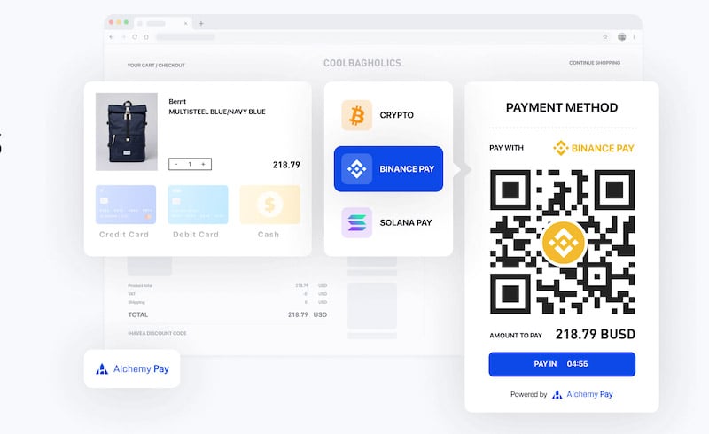 Alchemy Pay un outil de paiement en ligne hybride, entre fiat et crypto