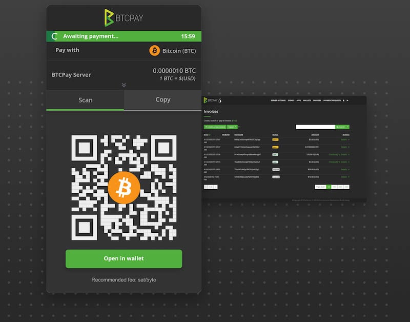 BTCPay Server une solution open-source pour des paiements en Bitcoin