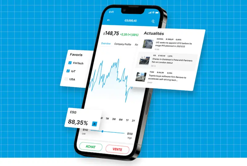 Degiro, l’application de trading low-cost, mais qualitative