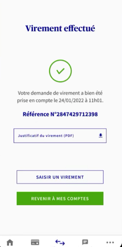 virements axa banque