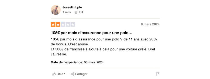 autre avis négatif maaf assurance auto