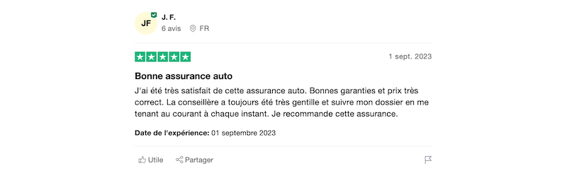 client satisfait maaf assurance auto