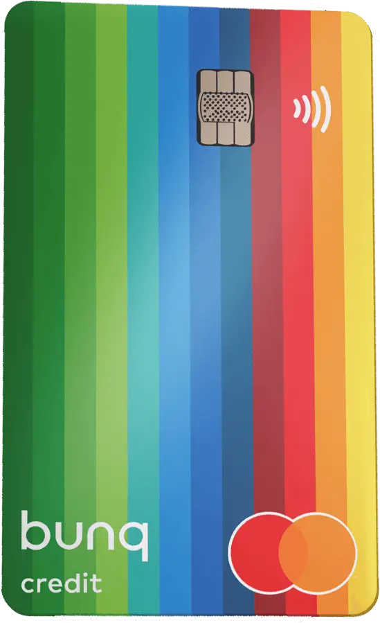 mastercard bunq easy bank