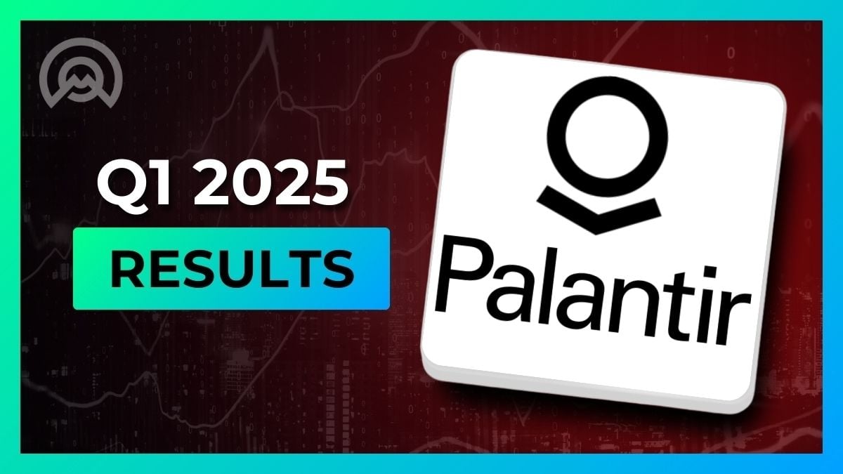 résultats trimestriels Palantir t1 2025