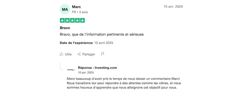 avis positif investing pro