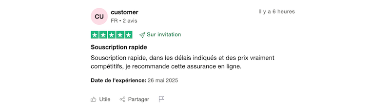 client satisfait l'Olivier Assurance