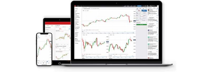 IG une plateforme démo pro pour CFD et Forex
