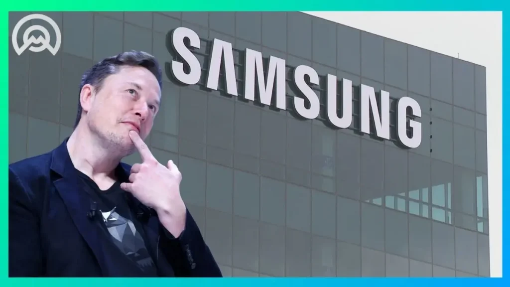 accord Tesla Samsung 16 milliards