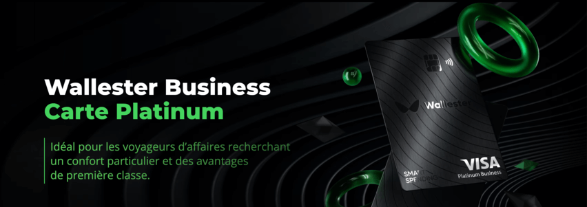 La carte platinium Business Wallester