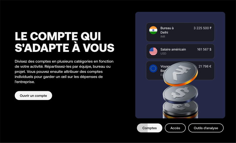 les compte multi devises