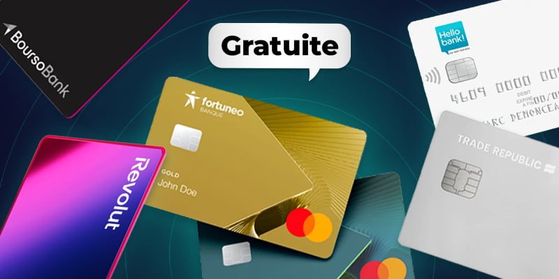 Comparatif des meilleures cartes bancaires gratuites