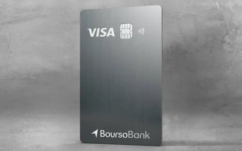 carte visa metal de boursobank