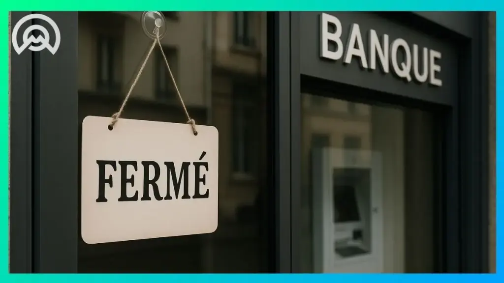 fermetures agences bancaires France