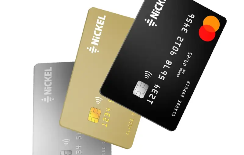 nickel carte prépayée