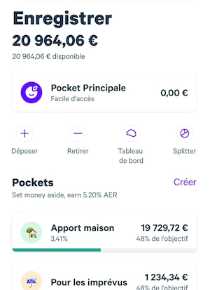 pocket épargne Plum