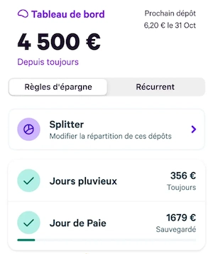 tableau de bord Plum